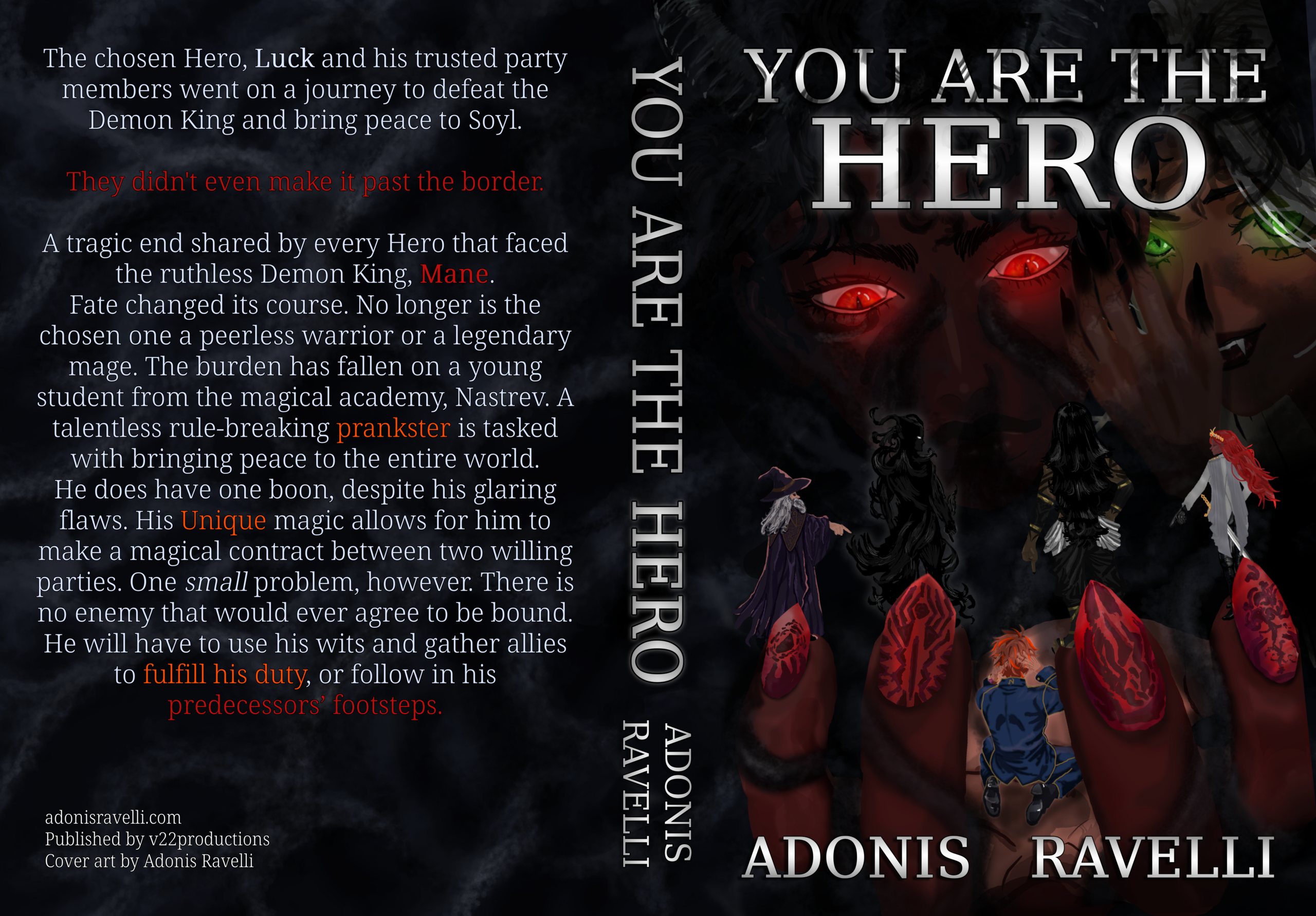 Cover of the You are the Hero book